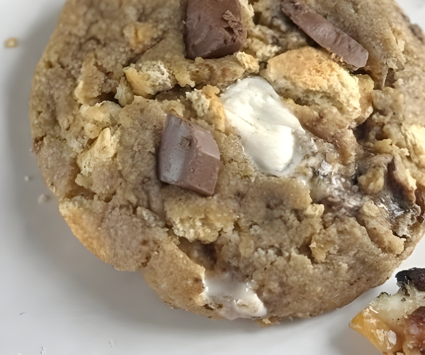 S’mores scooped cookie